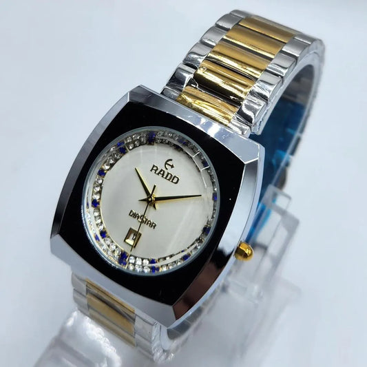 Men's Diastar Jubilé Swiss Couple Watches - Two-Tone Tungsten Steel with Sapphire Glass